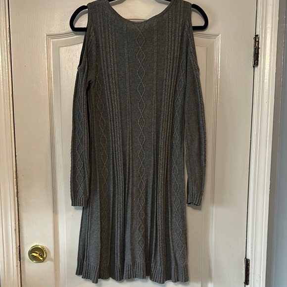 Cato Gray Long Sleeve Dress - Picture 6 of 6